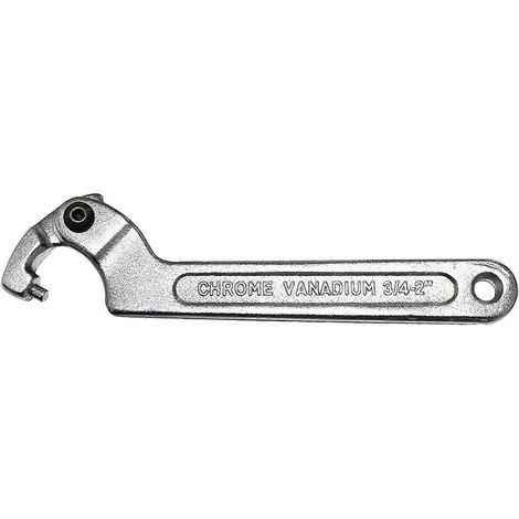 C-förmiger Steckschlüssel, verstellbarer Seitenschlüssel YYBS-01 (Rundkopf, 3/4-2 Zoll (19-51 mm))