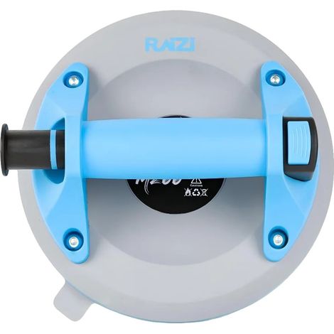 Elevador por vacío, diseño de bomba manual, seguro para diversos materiales, solo ventosa, 85 kg (1/2)