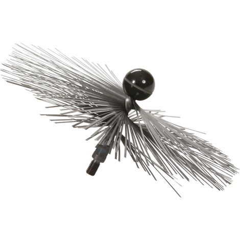 Brosse Ø 35 cm inox Dur, 2 couches