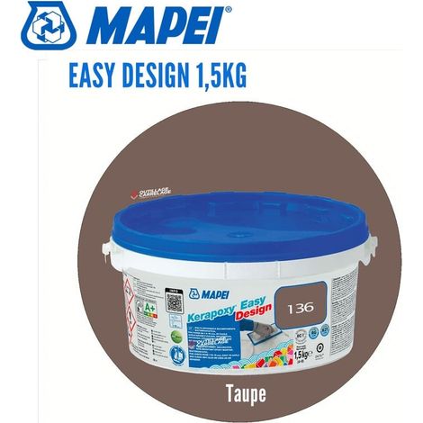 Joint époxy Kerapoxy Easy Design MAPEI 136 Taupe - 1,5 Kg