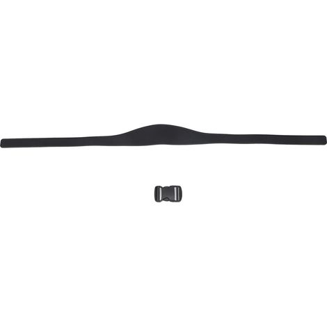 Guide de Coupe de Cheveux en Silicone - Modèle Courbé Respirant pour Hommes et Garçons, DIY à la Maison, Noir (1/5)