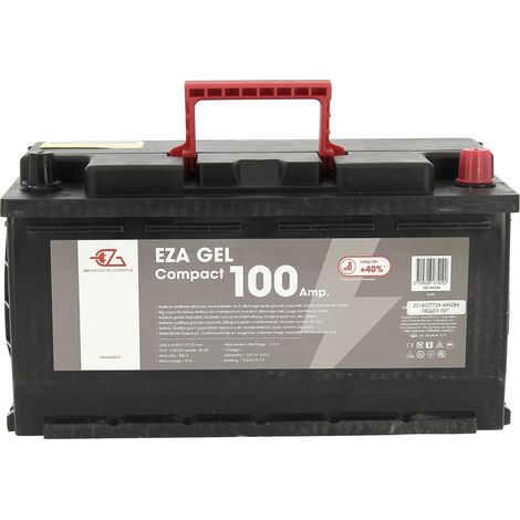 Batteria Auxiliare Eza Gel 100ah Compatta