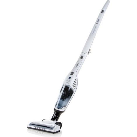 DOMO Aspirapolvere scopa DO216SV - 2 in 1 - Sistema ciclonico - Batteria Li-Ion 14,4 V - Autonomia 40 min - Bianco (1/5)