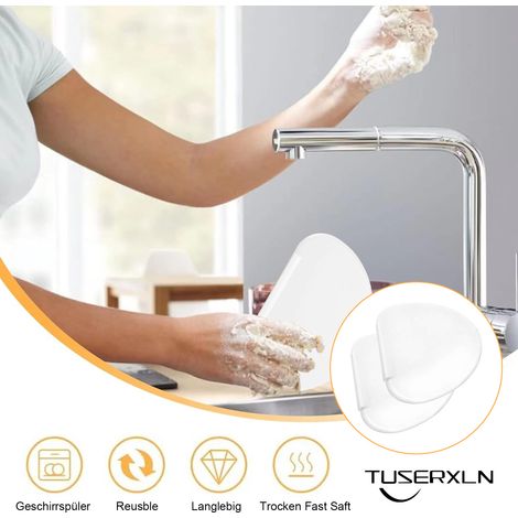 Spatule À Pâte En Silicone - 15,2 X 10,9 Cm - Pour Pétrir Découper Étaler - Cuisine Maison Boulangerie - 1 Pièce (1/5)