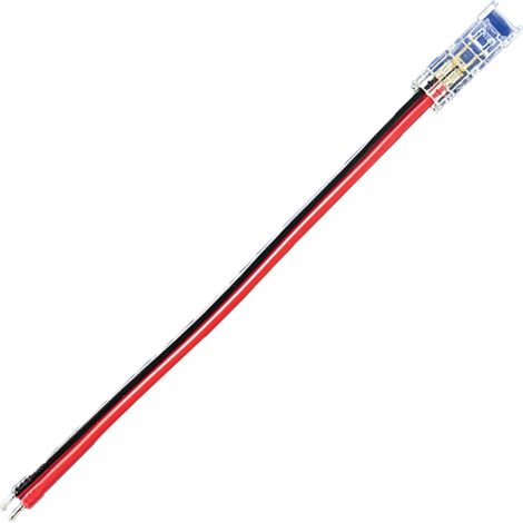 Alcapower Connettore con cavo per Strisce LED COB SLIM, giunzione rapida e sicura per alimentazione, alta conducibilità elettrica, design compatto