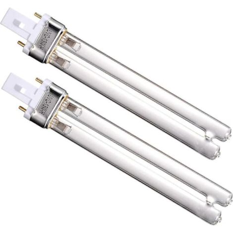 Lot de 2 lampes UV 13 W à culot G23 SunSun Jebao