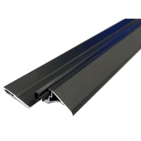 ARC 75" davanzale tagliato nero satinato