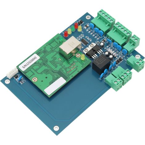 Panneau de contrôle d'accès à porte unique, réseau TCP/IP, carte de contrôle de sécurité de porte, contrôleur d'accès de sécurité (1/5)
