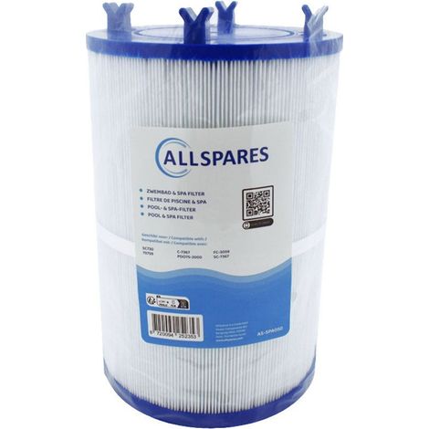 Filtro de agua para spa AllSpares SC730 / 70759 / C-7367