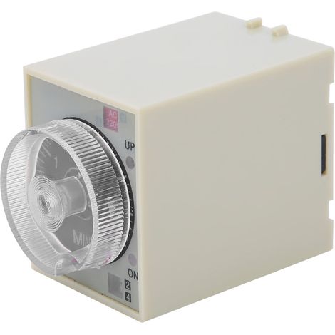 Minuterie de retard, relais de temps, bouton réglable, Contact en alliage de haute qualité ST3PA G AC220V 50/60Hz (1/5)