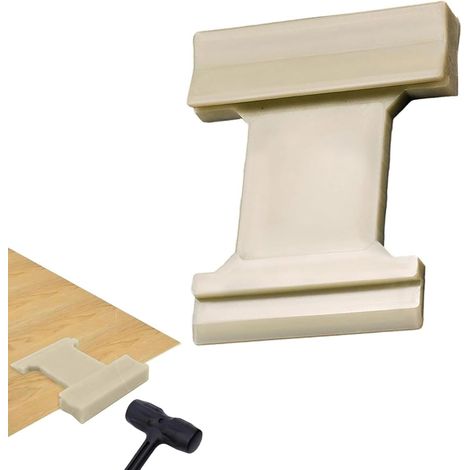 Outils 4 en 1 pour sols stratifiés, Outils de Pose Stratifié, grands outils de sol stratifié avec fentes inclinées, U, V et L pour bois dur et carrelage, dans la rénovation domestique (1/5)