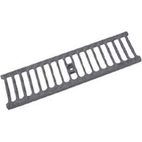 1PZ GRIGLIA IN GHISA PER CANALETTA IN ABS CM.50X20 - cm.50x20x4h.