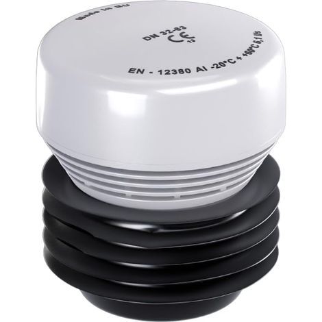 Ventilation Valve/Aerator for DN 32-63 or DN 70-110 Pipes, Sewer System (1/3)