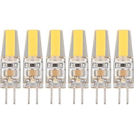 Bulbes LED G4 COB Silicone 6W 500LM 220V - Lot de 6 unités (1/5)