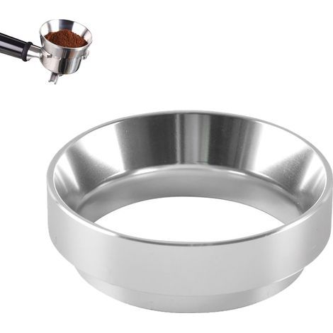 Anneau dans le dosage de café portafiltru, en aluminium, magnétique, 51 mm, noir