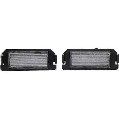 Luz de matrícula blanca de 18 LED para coche, repuesto para Hyundai Veloster Genesis 2D Kia So