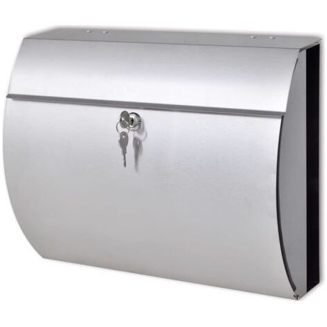 Boîte aux lettres en acier inoxydable