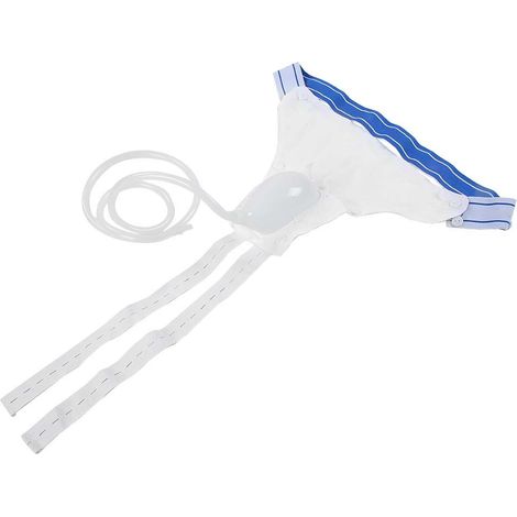 Collecteur d'urine respirant en silicone pour hommes et femmes, dispositif urinaire pour incontinence avec cathéter, type normal pour femmes (1/5)