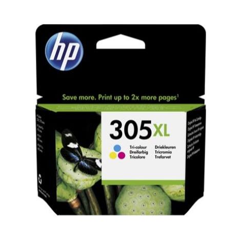 HP Cartuccia di inchiostro tricromia originale ad alta capacità 305XL (1/2)