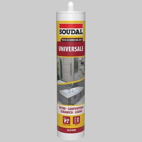 SILICONE UNIVERALE TESTA DI MORO SOUDAL - Ml 280