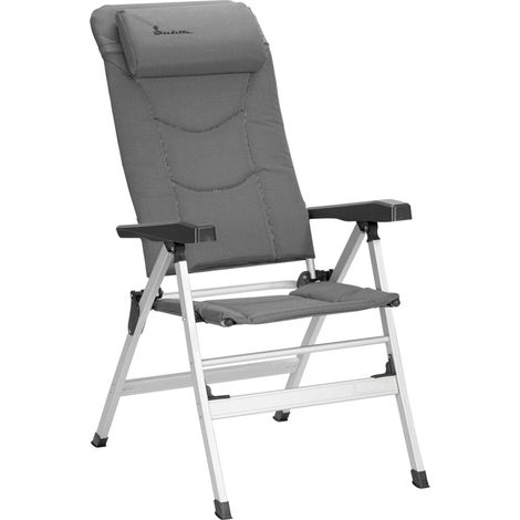 Fauteuil Aluminium Thor Light Grey - Isabella