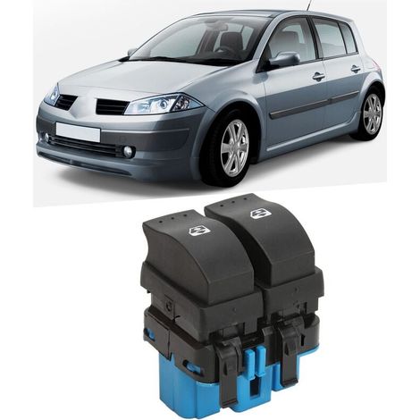 Interruptor de ventana para Megane 2 Grand Scenic 2 Control de interruptor de ventana eléctrica 8200107772 (1/4)