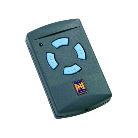 Hörmann – Émetteur portatif 4 canaux 868,3 MHz – Portée 30 m – Compatible SupraMatic, ProMatic, RollMatic – Batterie 12V incluse