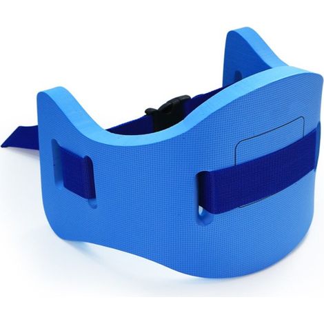 Ceinture de flottaison universelle en EVA réglable pour aquagym, matériel d'entraînement de natation pour adultes et enfants, bleu taille M (améliorée) (1/5)