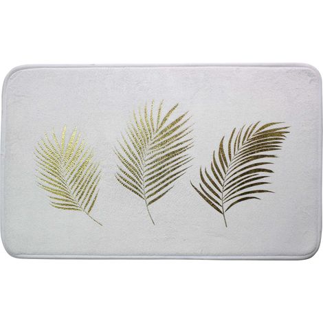 Tapis de bain 45 x 75 cm Orbelles Blanc