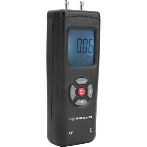 Manomètre numérique TL101 Testeur de pression d'air différentiel - Jauge 5psi pour mesure de pression (1/5)