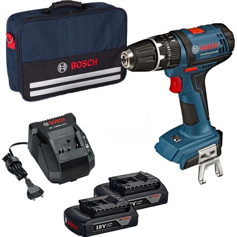 Trapano avvitatore Bosch Professional GSB 18V-2 LI 1,5Ah con borsa (1/5)