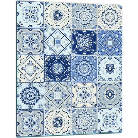 TAGLIERE IN VETRO 40x52 MOSAICO (1/5)