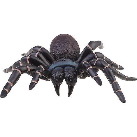 1 araignée artificielle en jouet pour décorations d'Halloween (1/3)