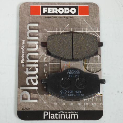 Plaquette de frein Ferodo pour Scooter MBK 125 Flame 1996 à 1999 (1/2)