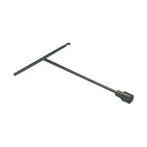 Clé de manœuvre pour bouche d'incendie souterraine – Dimensions 28 – Indice de protection IPX5 – Pour installations hydrauliques – Manfredi
