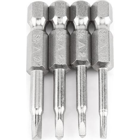 Set di 4 punte per cacciavite di alta qualità con diametri Δ1.8 / Δ2.0 / Δ2.3 / .7 e forte magnetismo, adatte per utensili elettrici e manuali. (1/5)