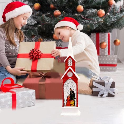 Lanterne de Noël décorative pour table ou meuble (1/5)
