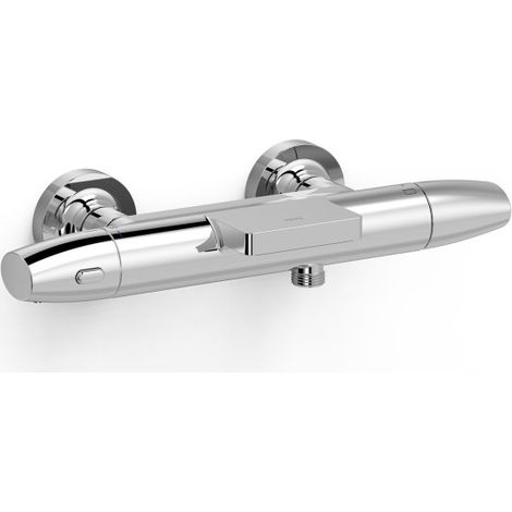 Mitigeur bain-douche thermostatique mural Over‑wall Chromé - TRES 19017413 (1/2)