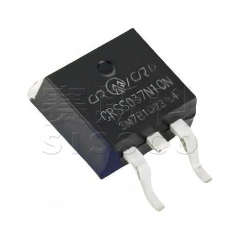Transistor à effet de champ (MOSFET) CRSS037N10N de CR Microelectronics, boîtier TO263N, canal 100 V 120 A, composant électronique, 5 unités, assemblage de 5 unités