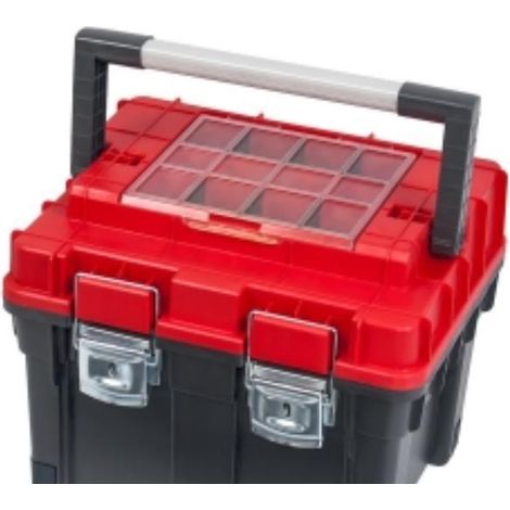 caja profesional porta herramientas con cierres metalicos aluminio expert tool box hd compact 2 carbo (1/2)