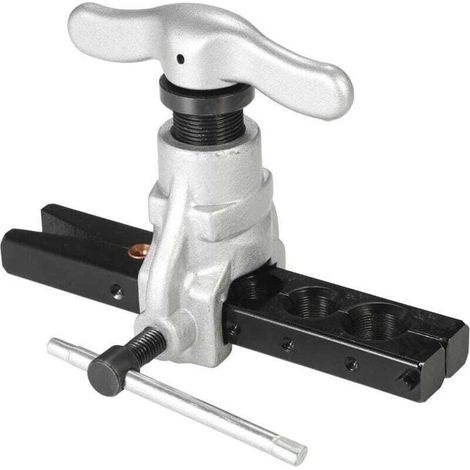 Tuyaux de réfrigération excentriques évasés 6 tailles de matrice 1/4-3/4 pouce cône excentrique à 45 degrés pour tuyau en acier doux en cuivre, laiton et aluminium