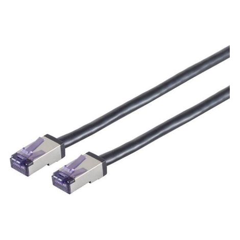Cable de red Lanview LVN-CAT6A-flex-7.5M negro de 7,5 m S/FTP (S-STP) (1/2)