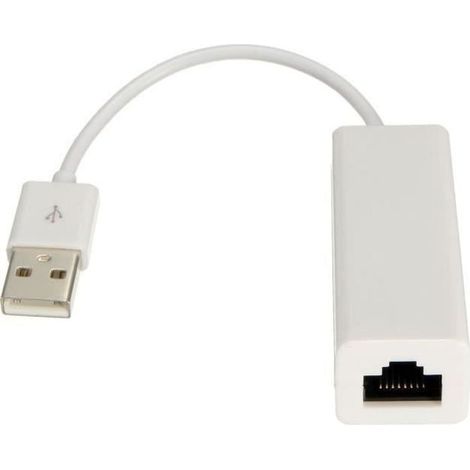 Adaptateur Ethernet USB 2.0 RJ45 - Plug and Play - Portable - Durable (1/4)
