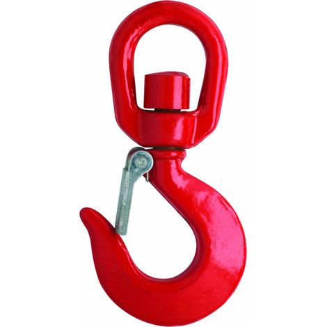 Gancio di sicurezza a linguetta V con girello 500