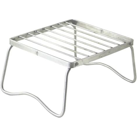 Mini barbecue portable pliable en acier inoxydable (1/5)