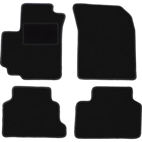 Tappetini in velluto nero per: Suzuki Swift V 5D hatchback (2010-2016) (1/5)