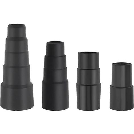 Kit d'adaptateurs pour tuyau d'aspirateur (4 pièces) : adaptateur de 1 1/2 pouce à 1 3/8 pouce à 1 1/4 pouce et de 1 1/8 pouce à (1/5)