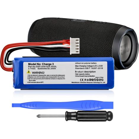 3,7V 8200mAh Batterie GSP1029102A pour Charge 3 (1/5)