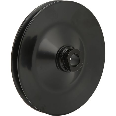 Poulie de pompe de direction assistée à gorge unique 8948BLK, de remplacement pour Chevy 1965-1979 (1/5)