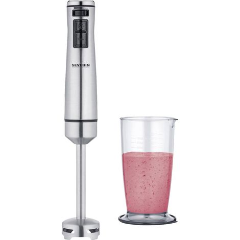 Severin Mixeur Plongeant Pro acier inoxydable noir (1/5)